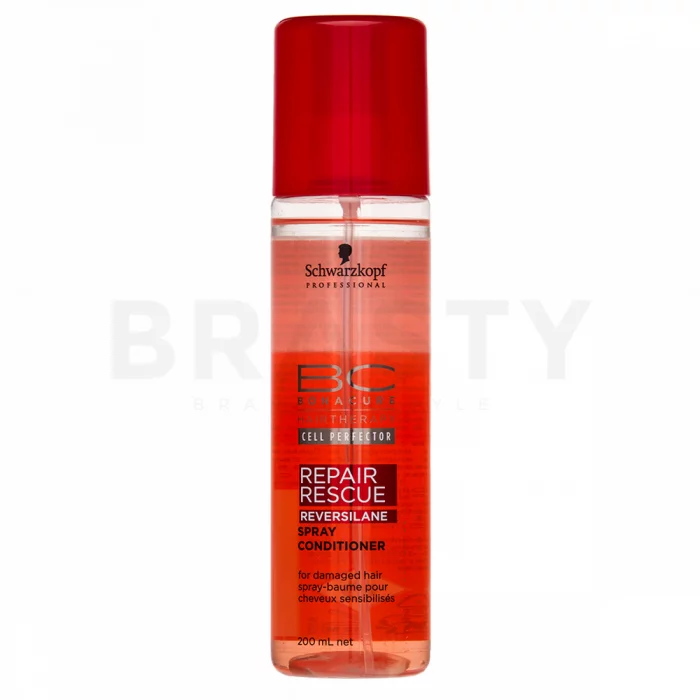 Schwarzkopf Professional BC Bonacure Repair Rescue Reversilane Spray Conditioner Балсам без изплакване За увредена коса 200 ml