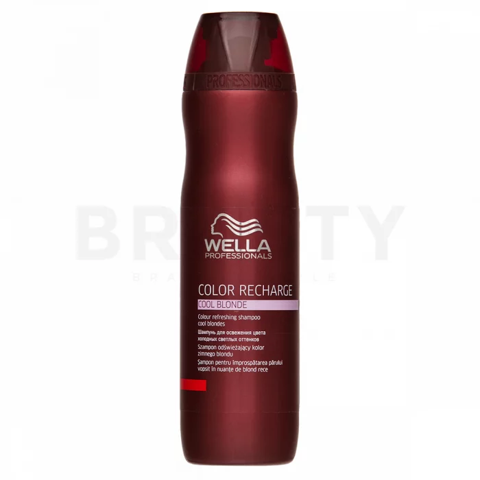 Wella Professionals Color Recharge Cool Blond Shampoo šampon pro oživení barvy studených blond odstínů 250 ml