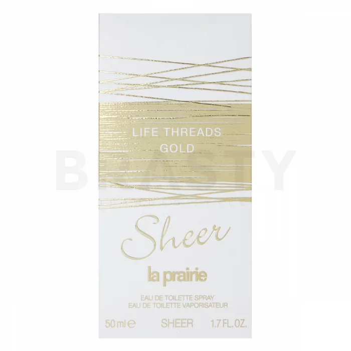 La Prairie Life Threads Sheer Gold toaletní voda pro ženy 50 ml