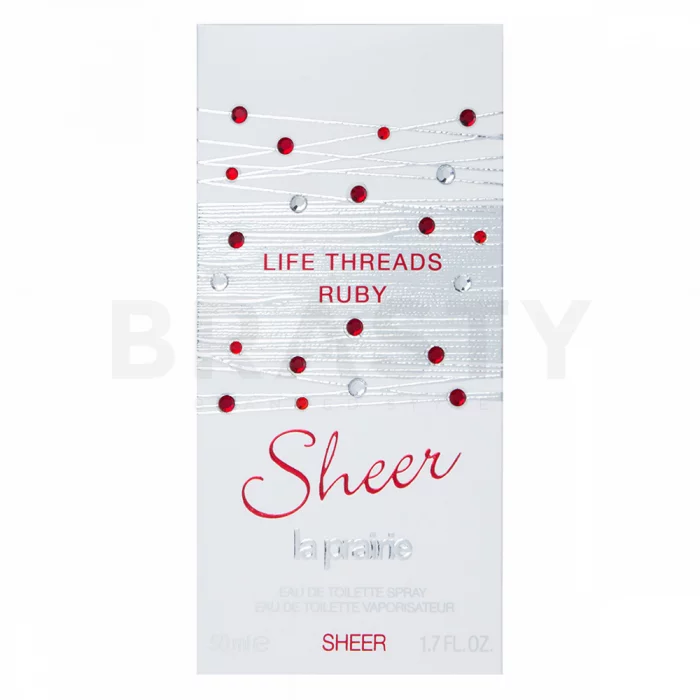 La Prairie Life Threads Sheer Ruby toaletní voda pro ženy 50 ml