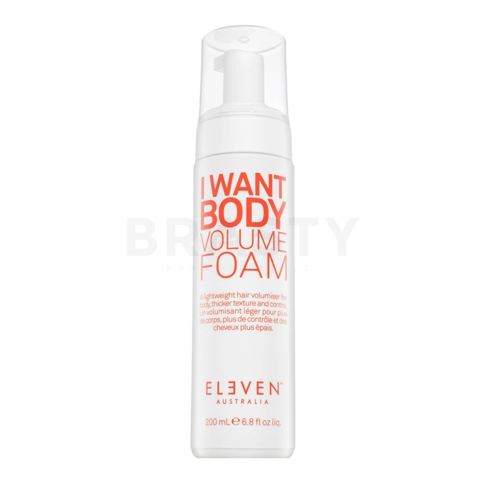 Eleven Australia I Want Body Volume Foam mousse per capelli per volume dei capelli 200 ml