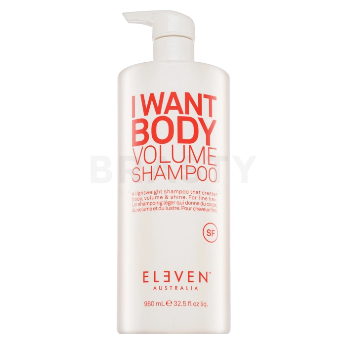 Eleven Australia I Want Body Volume Shampoo shampoo rinforzante per capelli fini senza volume 960 ml