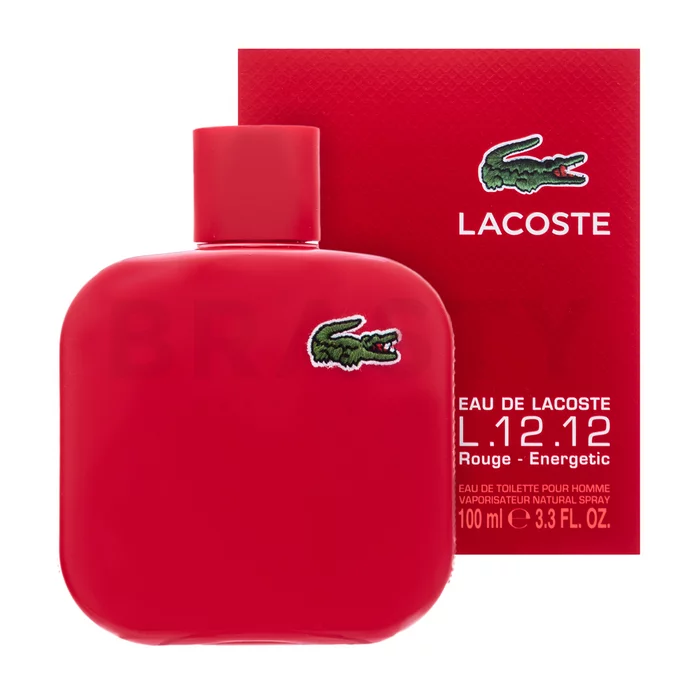 Lacoste Eau de Lacoste L.12.12. Rouge Energetic Eau de Toilette férfiaknak 100 ml