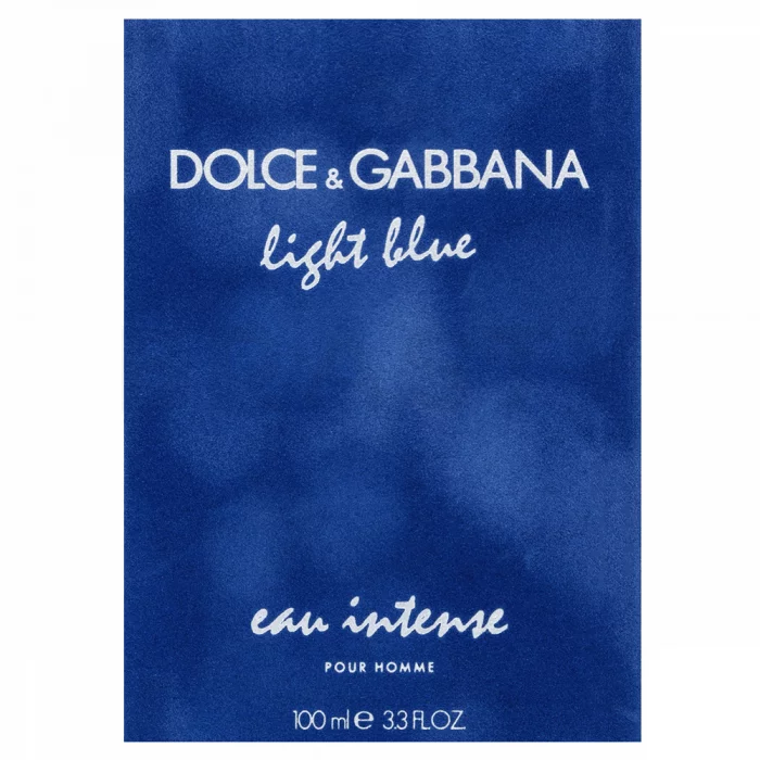 Dolce & Gabbana Light Blue Eau Intense Pour Homme Eau de Parfum férfiaknak 100 ml