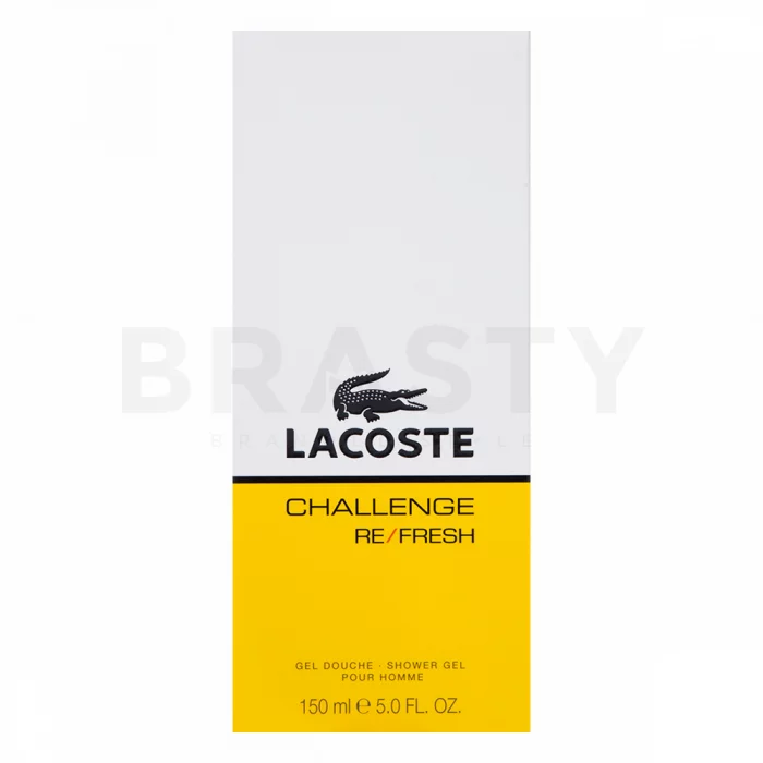 Lacoste Challenge Re/Fresh gel doccia da uomo 150 ml