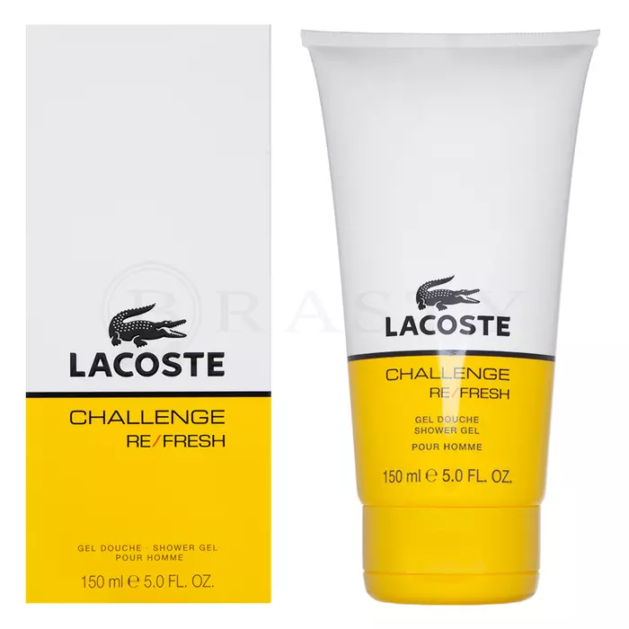 Lacoste Challenge Re/Fresh gel doccia da uomo 150 ml
