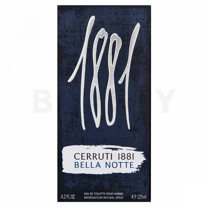 Cerruti 1881 Bella Notte Man Eau de Toilette da uomo 125 ml