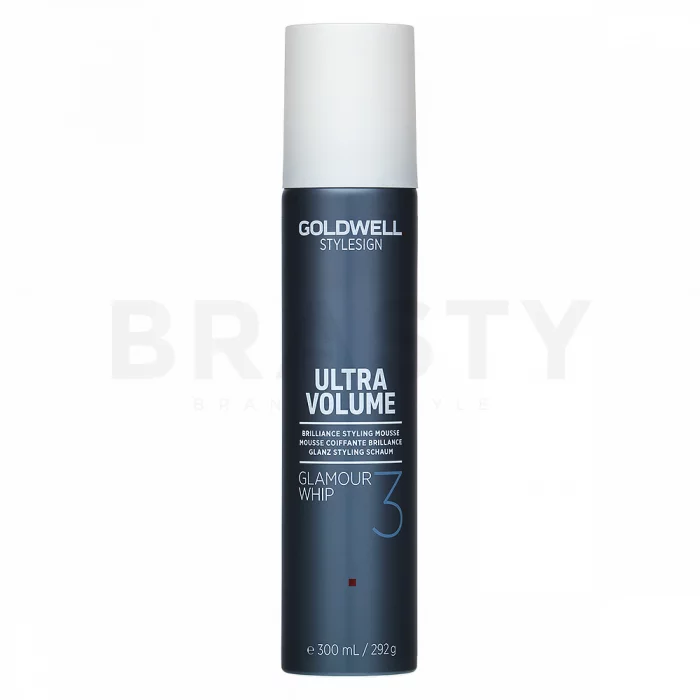 Goldwell StyleSign Ultra Volume Glamour Whip mousse per capelli per la lucentezza dei capelli 300 ml