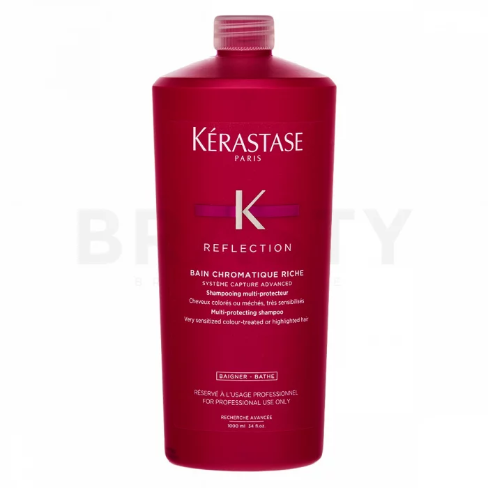 Kérastase Réflection Bain Chromatique Riche ochranný šampon pro velmi zcitlivělé barvené vlasy 1000 ml