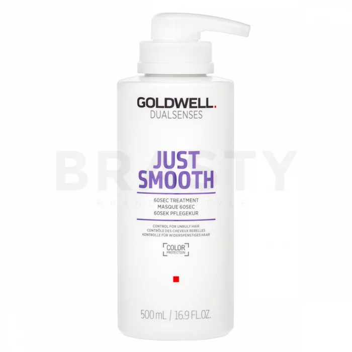 Goldwell Dualsenses Just Smooth 60sec Treatment uhlazující maska pro nepoddajné vlasy 500 ml