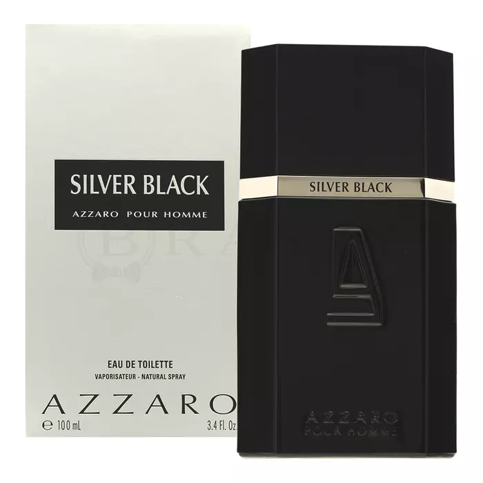 Azzaro Silver Black Eau de Toilette para hombre 100 ml