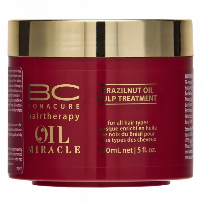 Schwarzkopf Professional BC Bonacure Oil Miracle Brazilnut Oil Pulp Treatment mască pentru păr vopsit 150 ml