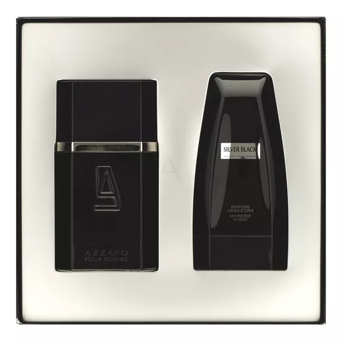 Azzaro Silver Black set de regalo para hombre 100 ml