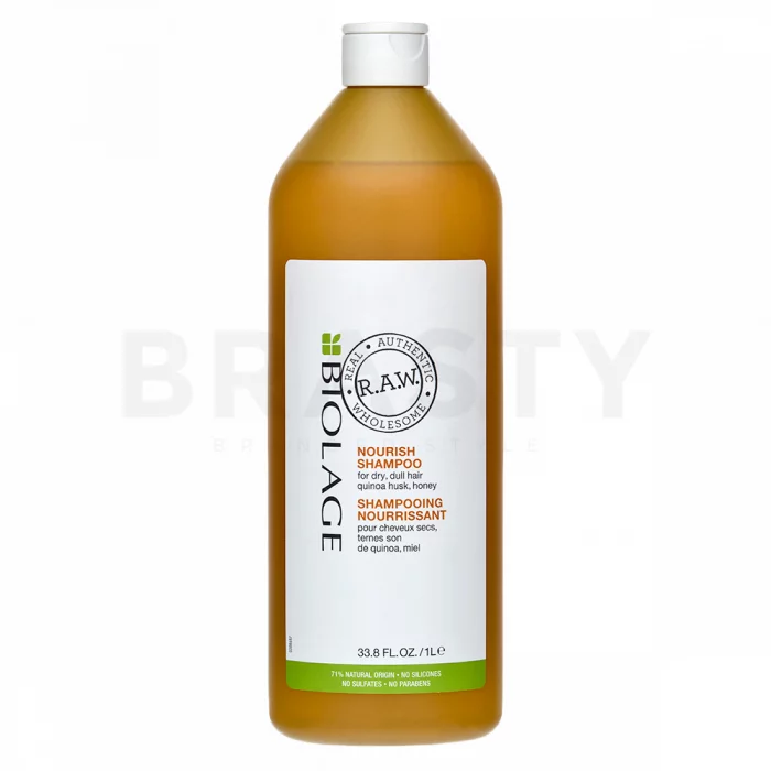 Matrix Biolage R.A.W. Nourish Shampoo sampon száraz fakó hajra 1000 ml