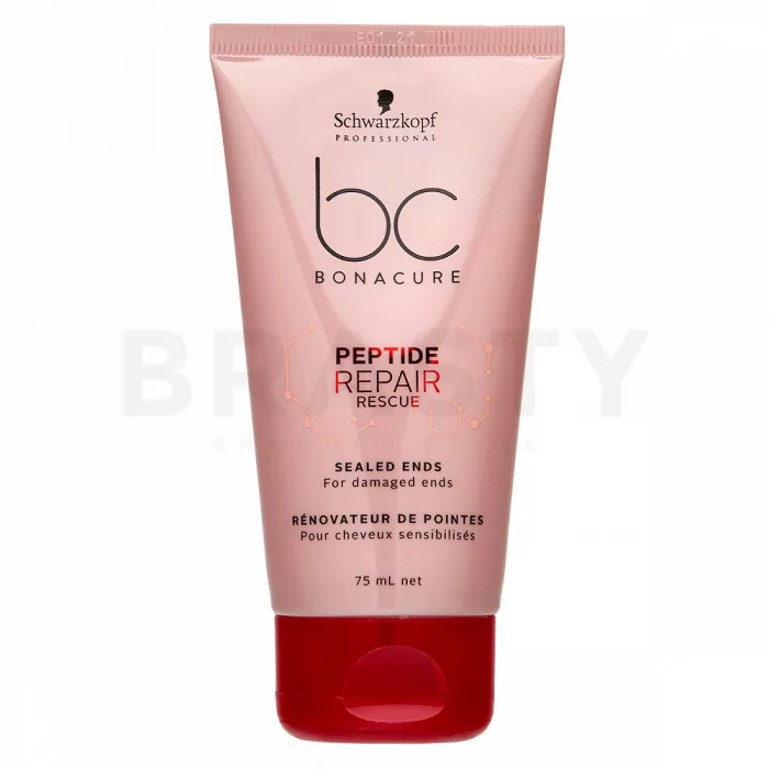 Schwarzkopf Professional BC Bonacure Peptide Repair Rescue Sealed Ends ser pentru varfuri despicate 75 ml