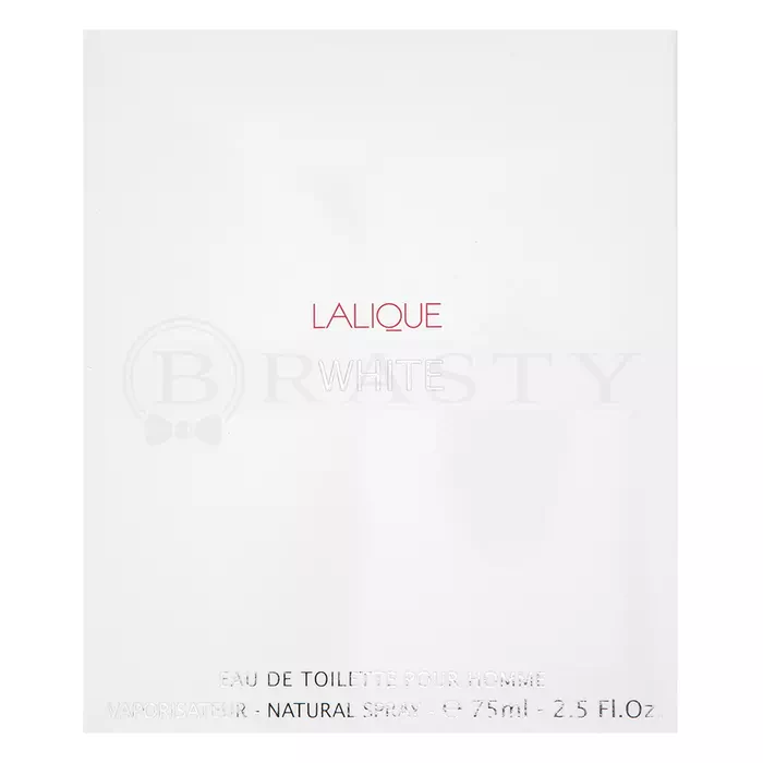 Lalique White Eau de Toilette voor mannen 75 ml