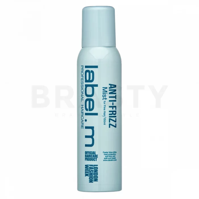 Label.M Anti-Frizz Mist ceață pentru păr pentru uscarea cu feonul 150 ml