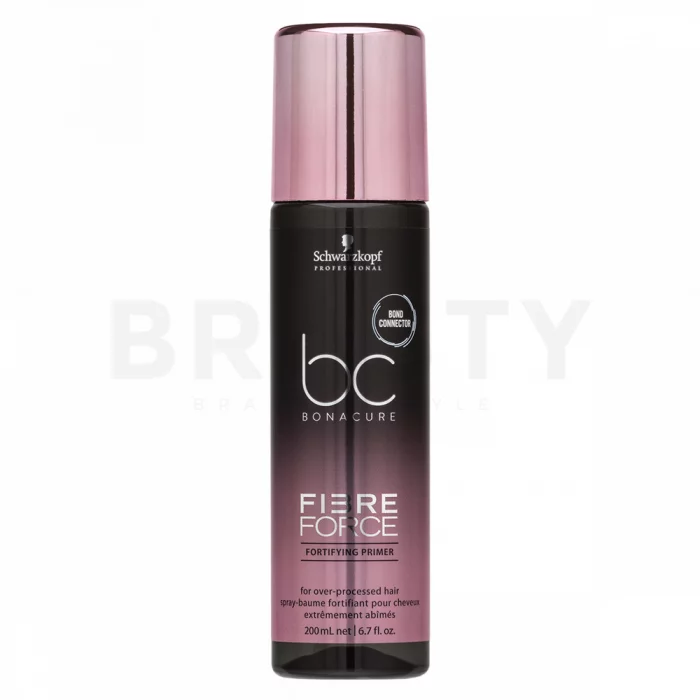 Schwarzkopf Professional BC Bonacure Fibre Force Fortifying Primer wzmacniający spray bez spłukiwania do włosów bardzo zniszczonych 200 ml