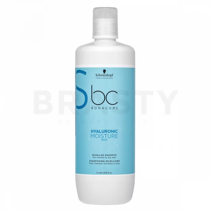 Schwarzkopf Professional BC Bonacure Hyaluronic Moisture Kick Micellar Shampoo shampoo per capelli normali a secchi 1000 ml