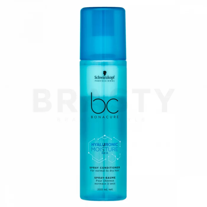 Schwarzkopf Professional BC Bonacure Hyaluronic Moisture Kick Spray Conditioner balsamo senza risciacquo per capelli normali a secchi 200 ml