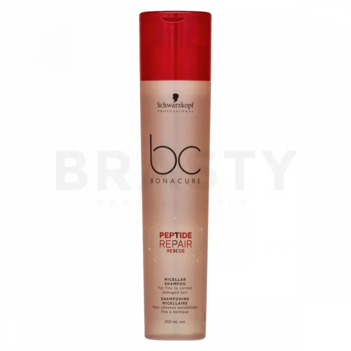 Schwarzkopf Professional BC Bonacure Peptide Repair Rescue Micellar Shampoo șampon pentru păr deteriorat 250 ml
