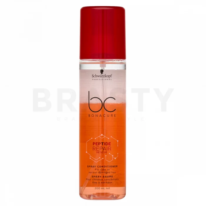 Schwarzkopf Professional BC Bonacure Peptide Repair Rescue Spray Conditioner Балсам без изплакване За увредена коса 200 ml