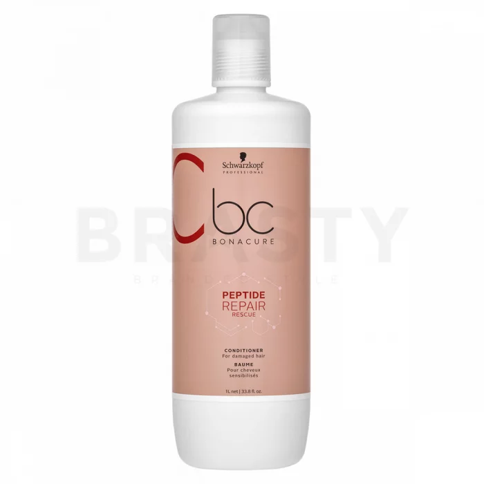 Schwarzkopf Professional BC Bonacure Peptide Repair Rescue Conditioner balsam pentru păr deteriorat 1000 ml