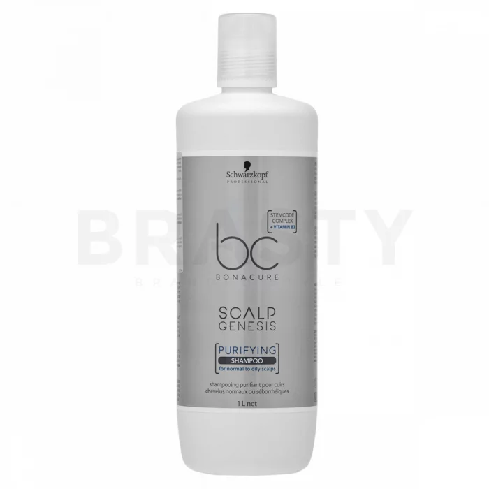 Schwarzkopf Professional BC Bonacure Scalp Genesis Purifying Shampoo shampoo voor vette hoofdhuid 1000 ml