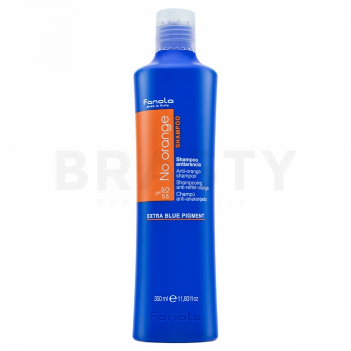 Fanola No Orange Shampoo Šampon za barvane lase s temnimi odtenki 350 ml