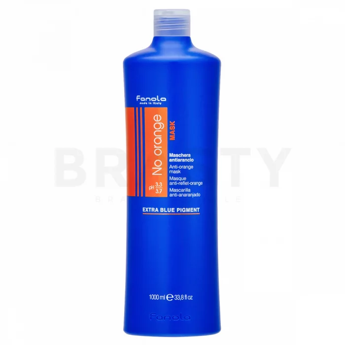 Fanola No Orange Mask masker voor gekleurd haar met donkere tinten 1000 ml