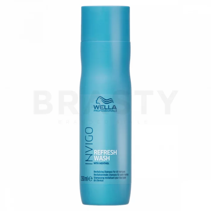 Wella Professionals Invigo Balance Refresh Wash Revitalizing Shampoo shampoo om het haar te revitaliseren 250 ml