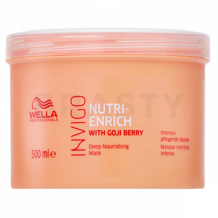 Wella Professionals Invigo Nutri-Enrich Deep Nourishing Mask masker voor droog en beschadigd haar 500 ml