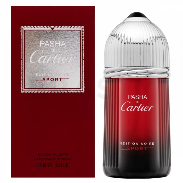 Cartier Pasha de Cartier Édition Noire Sport Eau de Toilette férfiaknak 100 ml