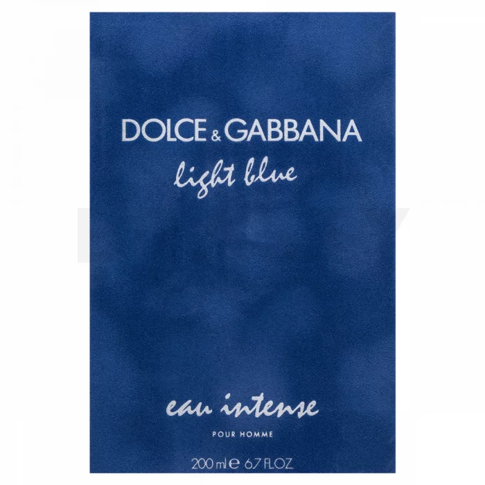 Dolce & Gabbana Light Blue Eau Intense Pour Homme woda perfumowana dla mężczyzn 200 ml