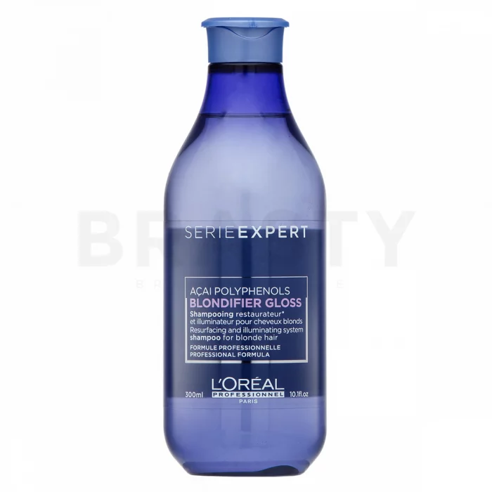L´Oréal Professionnel Série Expert Blondifier Gloss Shampoo shampoo voor glanzend haar 300 ml