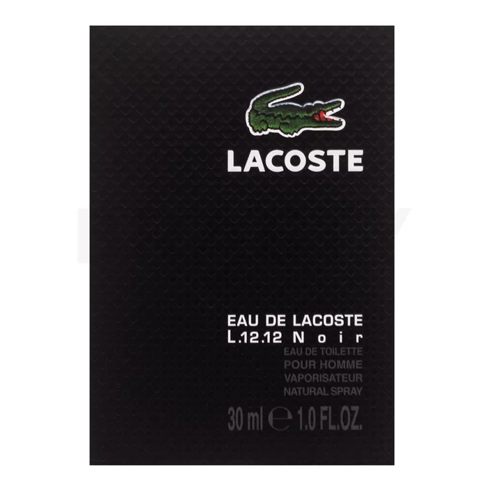 Lacoste Eau de Lacoste L.12.12. Noir Eau de Toilette férfiaknak 30 ml