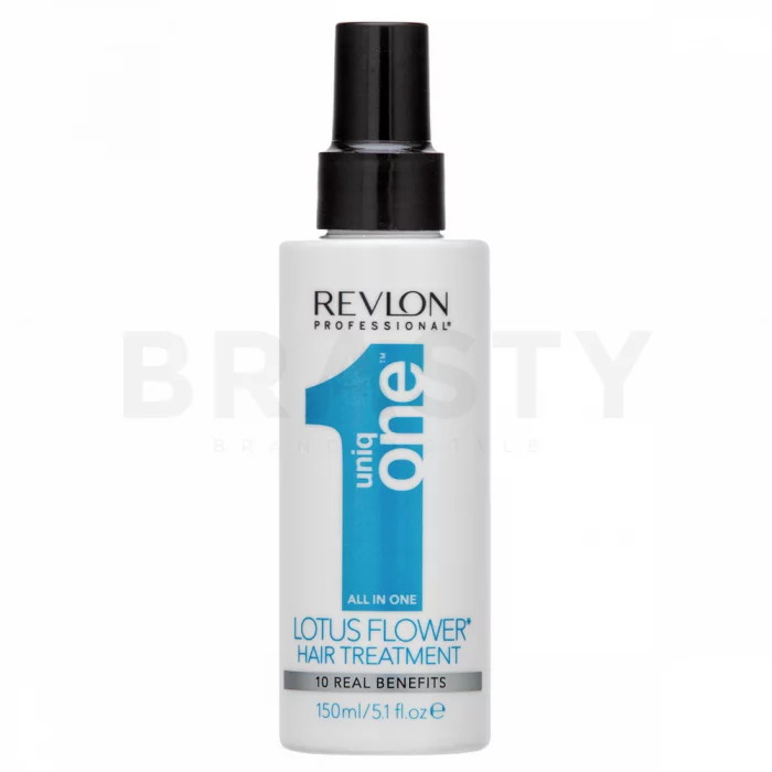 Revlon Professional Uniq One All In One Lotus Flower Treatment erősítő öblítés nélküli spray sérült hajra 150 ml
