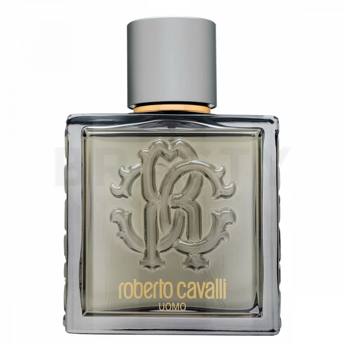 Roberto Cavalli Uomo Silver Essence Eau de Toilette férfiaknak 100 ml