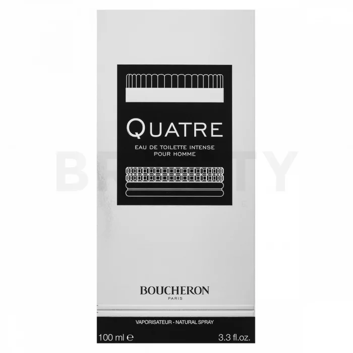 Boucheron Quatre Pour Homme Intense Eau de Toilette for men 100 ml