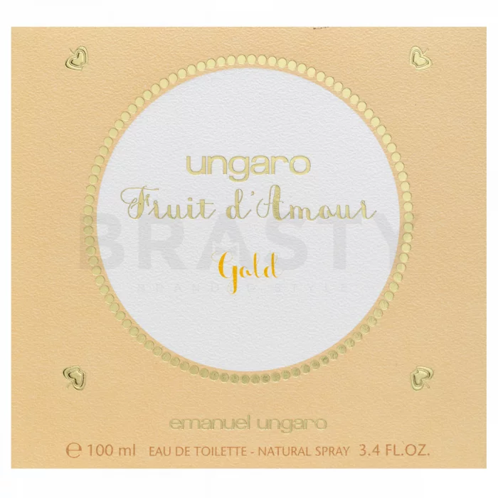 Emanuel Ungaro Fruit d'Amour Gold Eau de Toilette da donna 100 ml