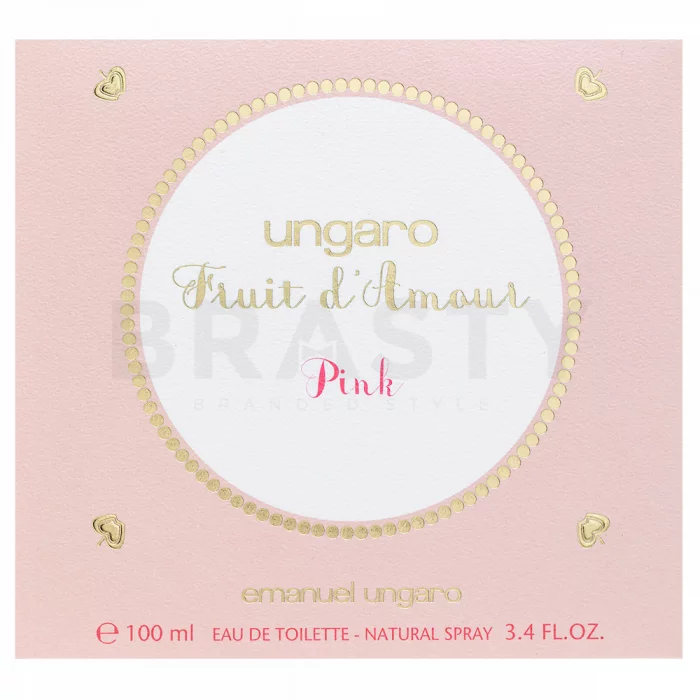 Emanuel Ungaro Fruit d'Amour Pink Eau de Toilette da donna 100 ml