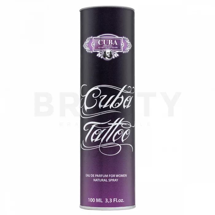 Cuba Tattoo Eau de Parfum nőknek 100 ml