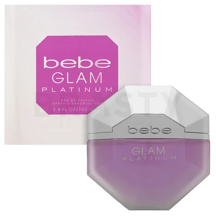 Bebe Glam Platinum Eau de Parfum da donna 100 ml