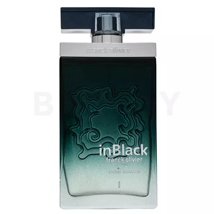 Franck Olivier In Black for Men Eau de Toilette bărbați 75 ml