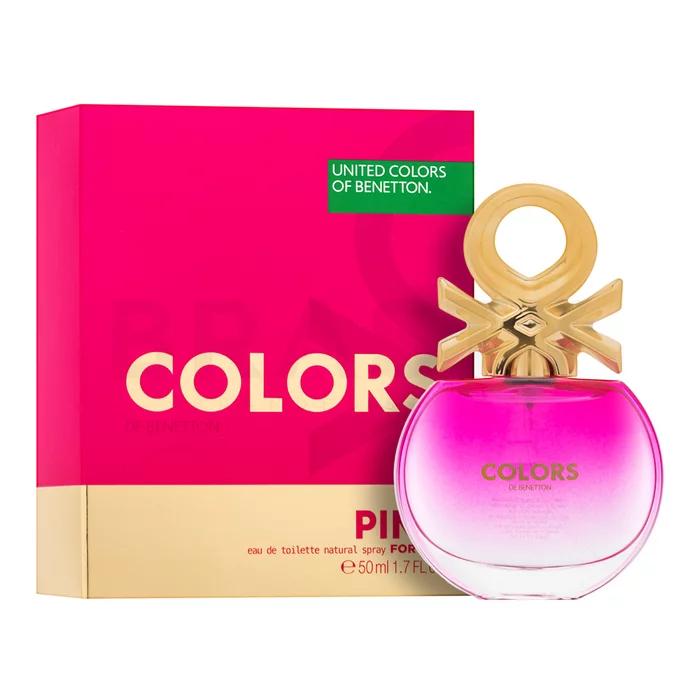 Benetton Colors de Benetton Pink Eau de Toilette voor vrouwen 50 ml