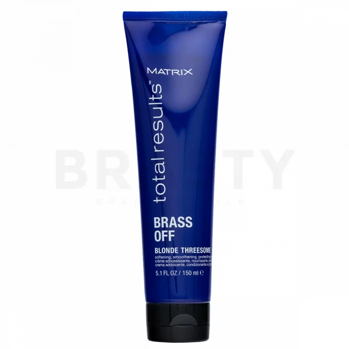 Matrix Total Results Brass Off Blonde Threesome Crema alisadora Para cabellos teñidos 150 ml