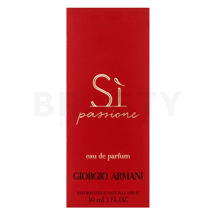 Armani (Giorgio Armani) Sí Passione Eau de Parfum para mujer 30 ml
