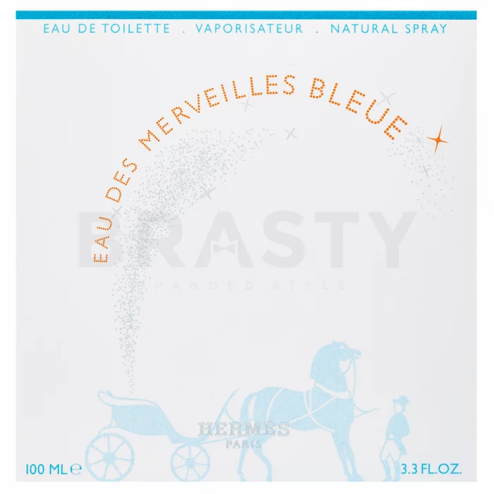Hermès Eau des Merveilles Bleue Eau de Toilette para mujer 100 ml