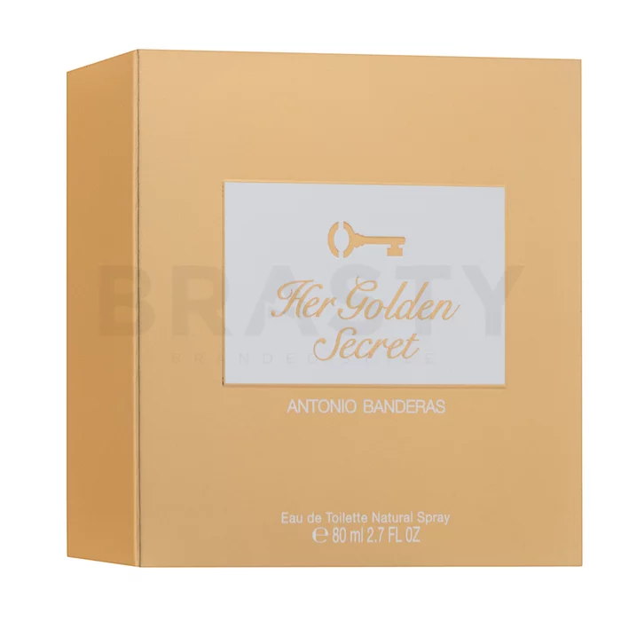 Antonio Banderas Her Golden Secret Eau de Toilette für Damen 80 ml