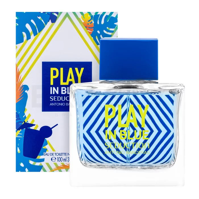 Antonio Banderas Play in Blue Seduction Eau de Toilette for men 100 ml